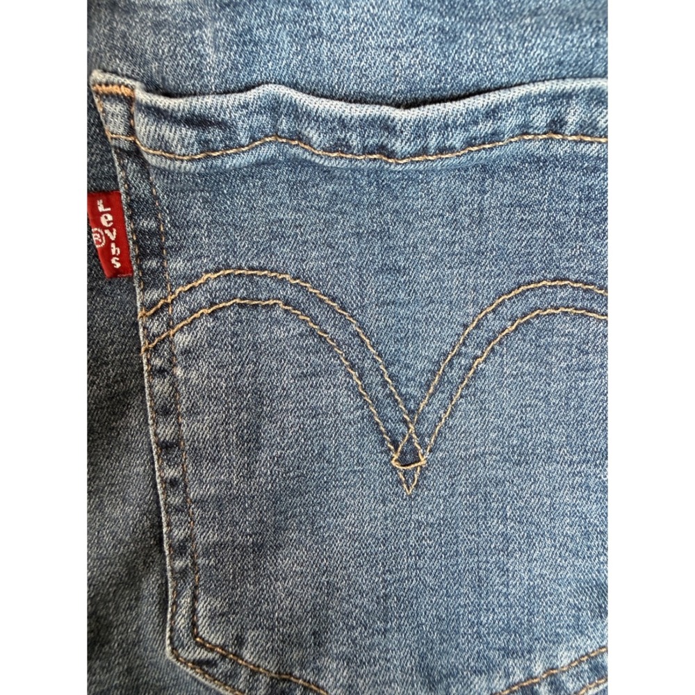 Levi's Shorts Womens 29 Blue Denim Distressed 29965-0044 - Picture 4 of 10